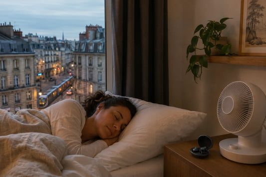 Bouchons d'oreille en ville : dormir malgré la rue